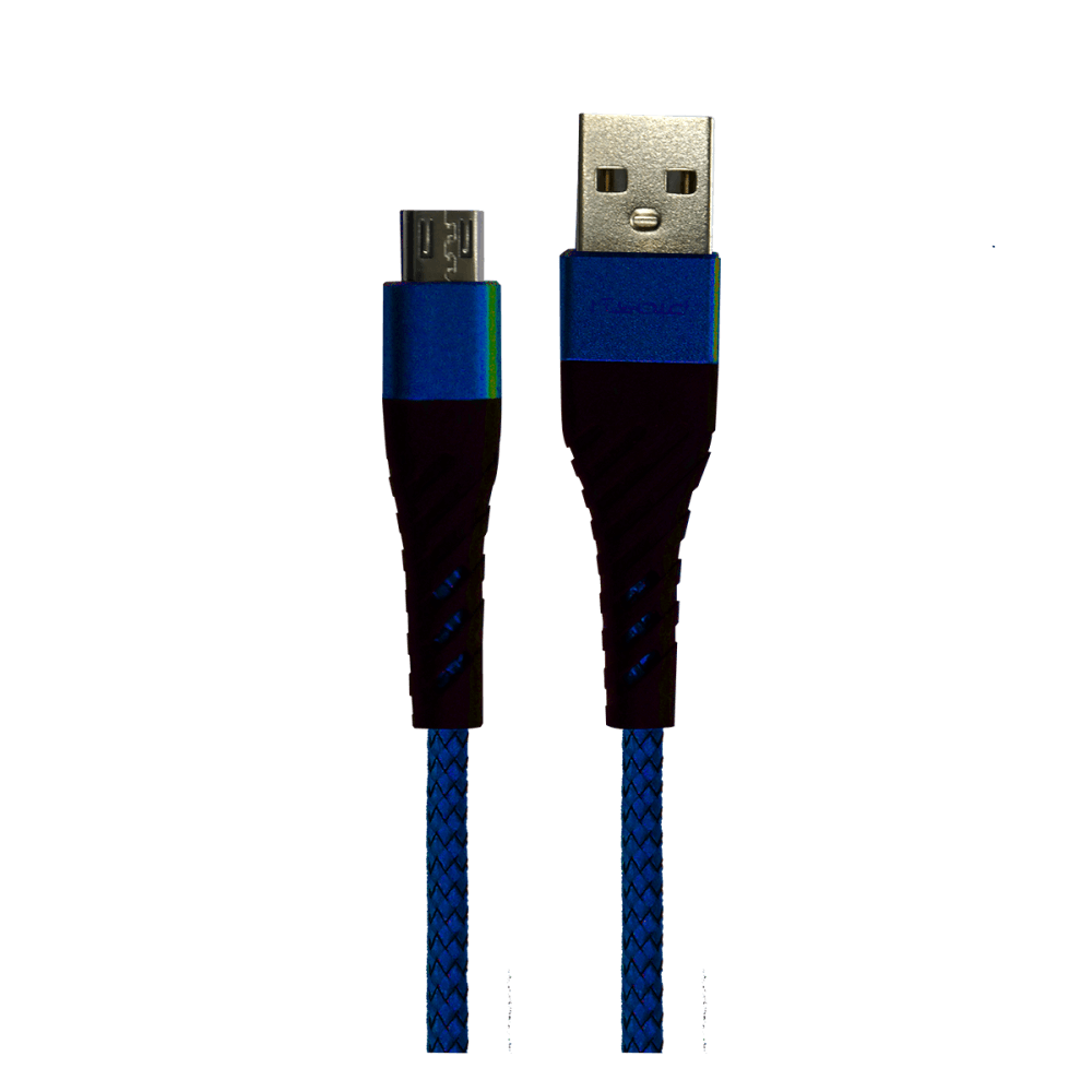 สายชาร์จมือถือ SONAR FLYBIRD MICRO USB รุ่น PC-1011 สีน้ำเงิน